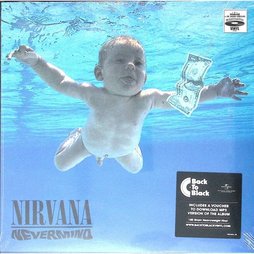Nirvana nevermind lp 33t - nirvana,