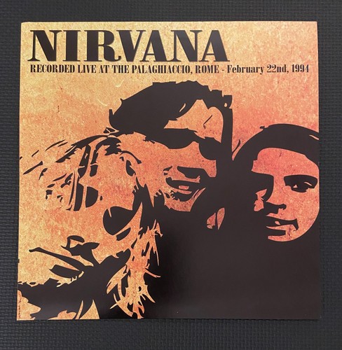 Nirvana live rome lp - nirvana,