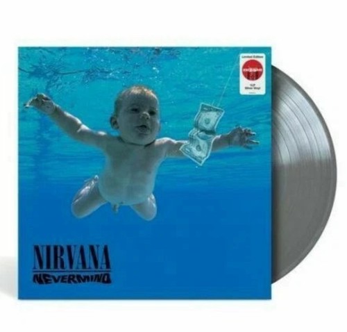 Nirvana nevermind silver - nirvana,