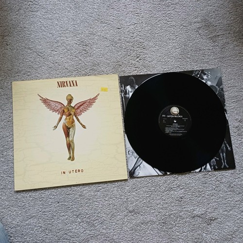 Nirvana utero uk 1st - nirvana,