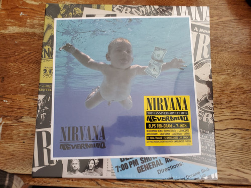 Nirvana nevermind 30th - nirvana,