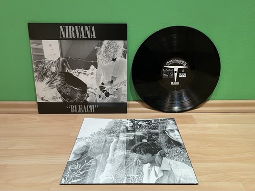 Nirvana vinyl bleach 1989 - nirvana,