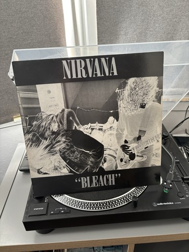Nirvana bleach vinyl 1989 - bleach, lp