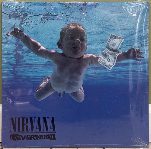 Nirvana nevermind lp 1991 - nirvana,