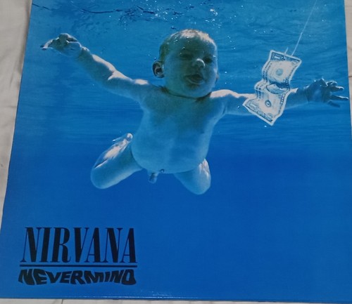 Nirvana never mind lp mint - -,